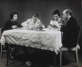 Isabel Teresa, Aldo de Maio, Zilka Sallaberry e Ítalo Rossi