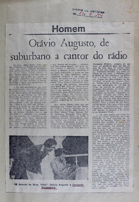 Otávio Augusto, de Suburbano a Cantor do Rádio. Diário de Notícias