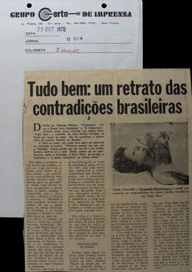 Tudo Bem: Um Retrato das Contradições Brasileiras. O Dia