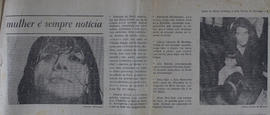 Mulher é Sempre Notícia. Jornal do Brasil