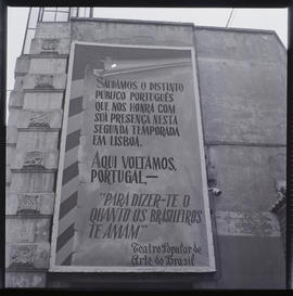 Banner da Fachada do Teatro 