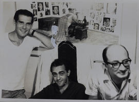 Glaucio Gill, Leo Jusi e Helio Bloch