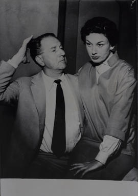 Ziembinski e Sylvia Orthof