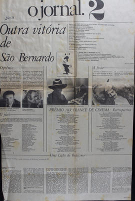 Recorte do Jornal O Jornal_Outra Vitória de São Bernardo