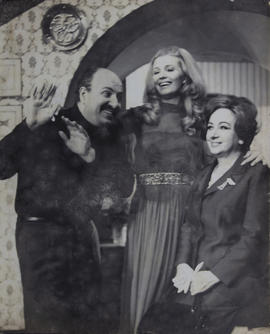 Maria Della Costa, Sérgio Viotti e Dina Lisboa