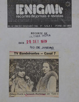 TV Bandeirantes - Canal 7. Última Hora