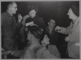 Bertolt Brecht, Isot Kilian, Manfred Wekwerth, Hans-Joachim Bunge, Kathe Rülick e Ernst Busch