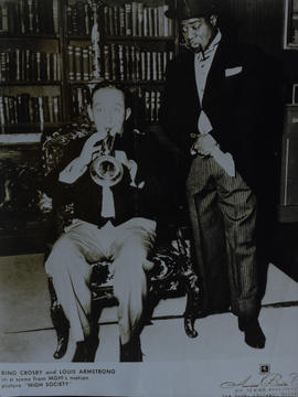 Louis Armstrong e Bing Crosby