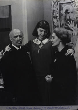 Sadi Cabral, Berta Zemel e Monah Delacy