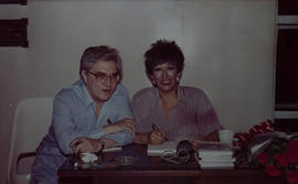Fernando Peixoto e Ruth Escobar
