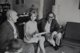 Sandro Polônio, Maria Della Costa e Arthur Miller
