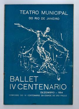 Programa de Espetáculo de Dança do Ballet do IV Centenário [de São Paulo]