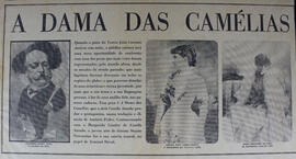 A Dama das Camélias. Jornal do Brasil