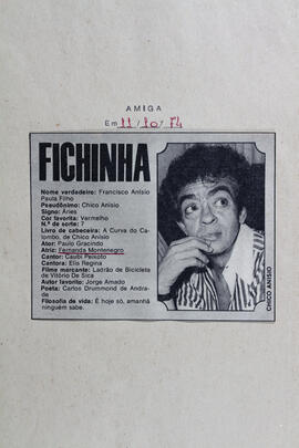 Fichinha. Revista Amiga