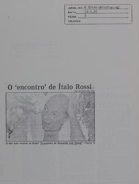 Recorte do Jornal O Globo_Espetáculo O Encontro de Descartes e Pascal