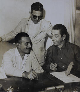 Oscarito, Walter Pinto e Meira Guimarães