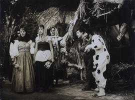 Peggy Aubry, Suely Franco, Atriz Não Identificada, Paulo Padilha e Emilio de Matos