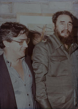Fernando Peixoto  e Fidel Castro