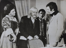 Salomé Parisio, Sadi Cabral, Renato Machado e Francisco Cuoco