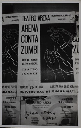Cartaz de "Arena Conta Zumbi"