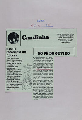 [Fernanda Montenegro]. Revista Amiga
