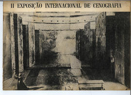 Ilustração da II Exposição Internacional de Cenografia