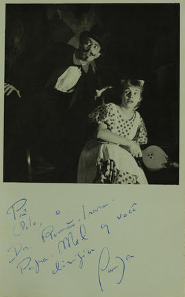 Antonio Ganzarilli e Norma Blum