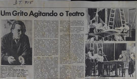 Recorte do Jornal Diário da Tarde_Um Grito Agitando o Teatro