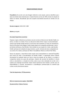 Arquivo Geraldo Avellar (Componente digital - Documento elaborador - Formato .DOCX) 01